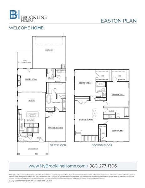 Easton floor plan