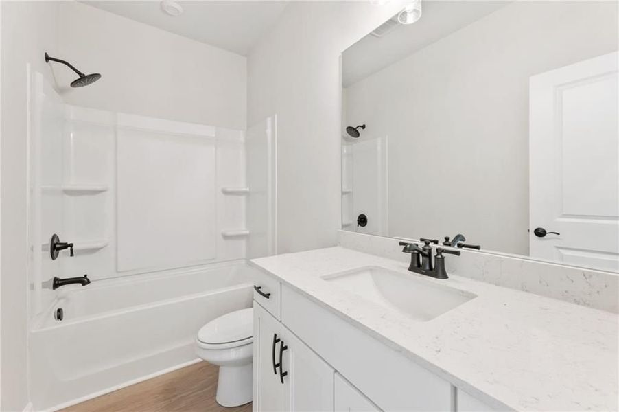 Furnished interior view inside a new home in Kelly Preserve, Loganville (Image 4).