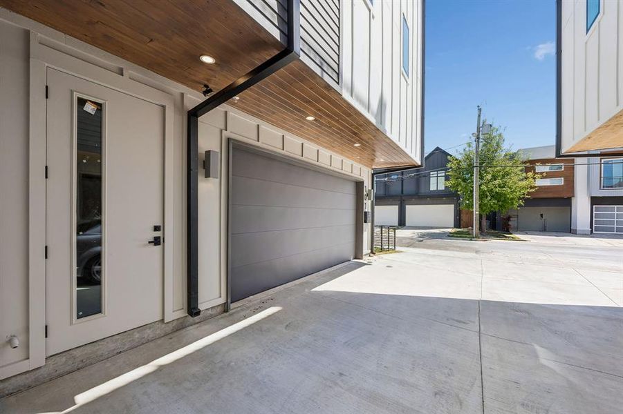 Exterior details and patio area of a home in , Dallas (Image 25). Exterior details and patio area of a home in , Dallas (Image 25).
