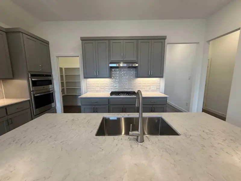 Kitchen Construction Progress featuring the Milan Collection