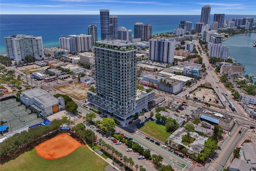 Front exterior of a new home in , Miami Beach, FL, highlighting curb appeal (Image 27).