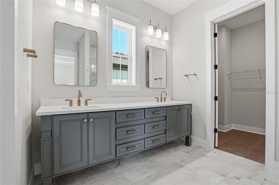 Furnished interior view inside a new home in , St. Petersburg (Image 18).