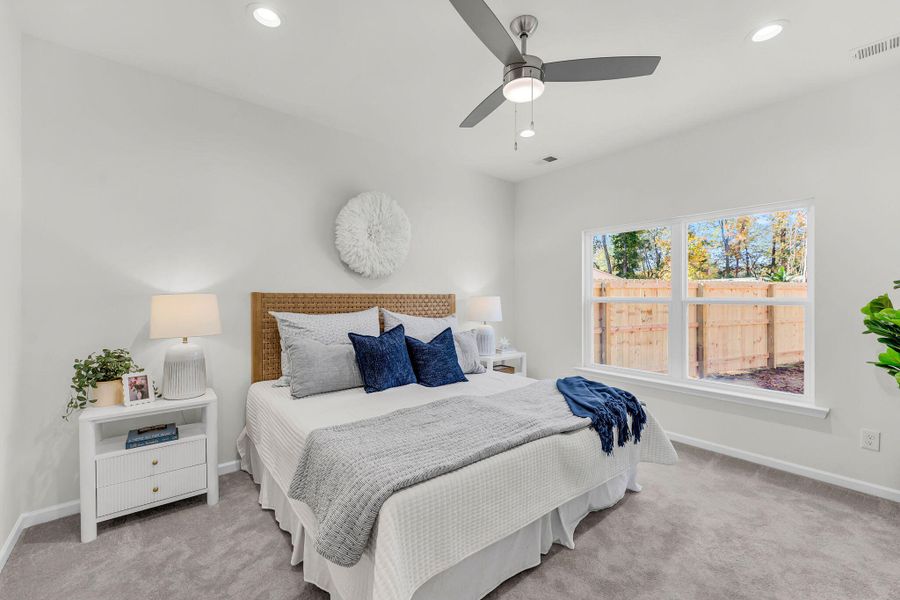 Furnished interior view inside a new home in , Charleston (Image 15).