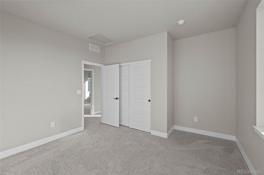 Spacious, unfurnished interior of a new home in Painted Prairie, Aurora (Image 35). Spacious, unfurnished interior of a new home in Painted Prairie, Aurora (Image 35).