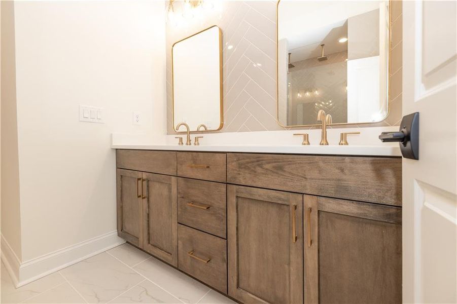 Close-up of interior finishes inside a home in Park Walke, Alpharetta (Image 9).