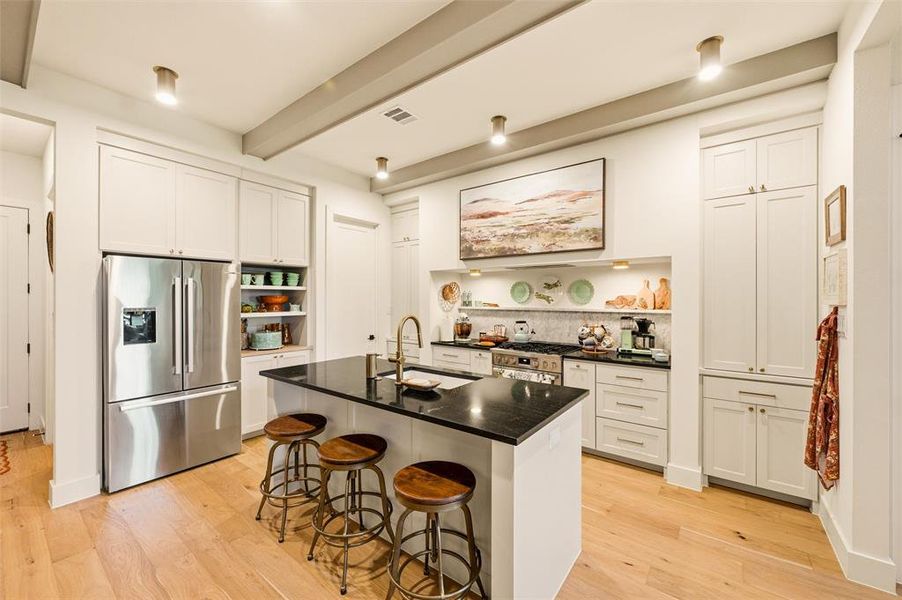 Furnished interior view inside a new home in , Aledo (Image 24).