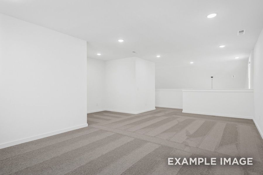 Spacious, unfurnished interior of a new home in Woods Crossing, Gallatin (Image 75).