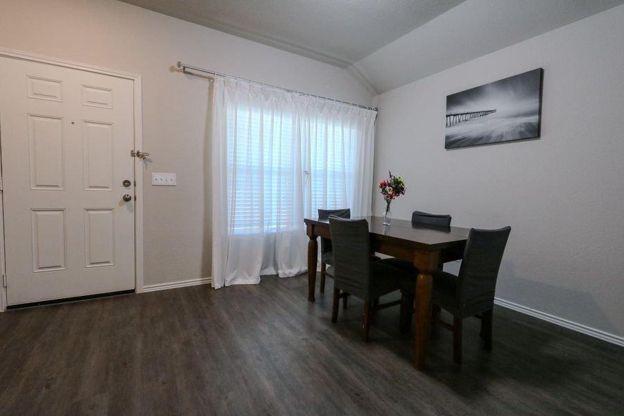 Formal entry, with the office/formal dining area. Formal entry, with the office/formal dining area.