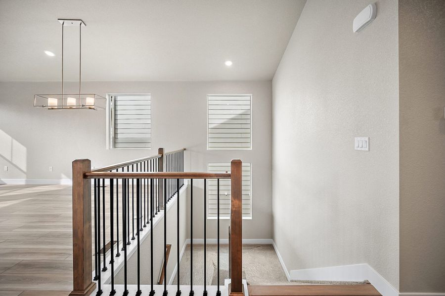 Spacious, unfurnished interior of a new home in Pony Park, Colorado Springs (Image 23).