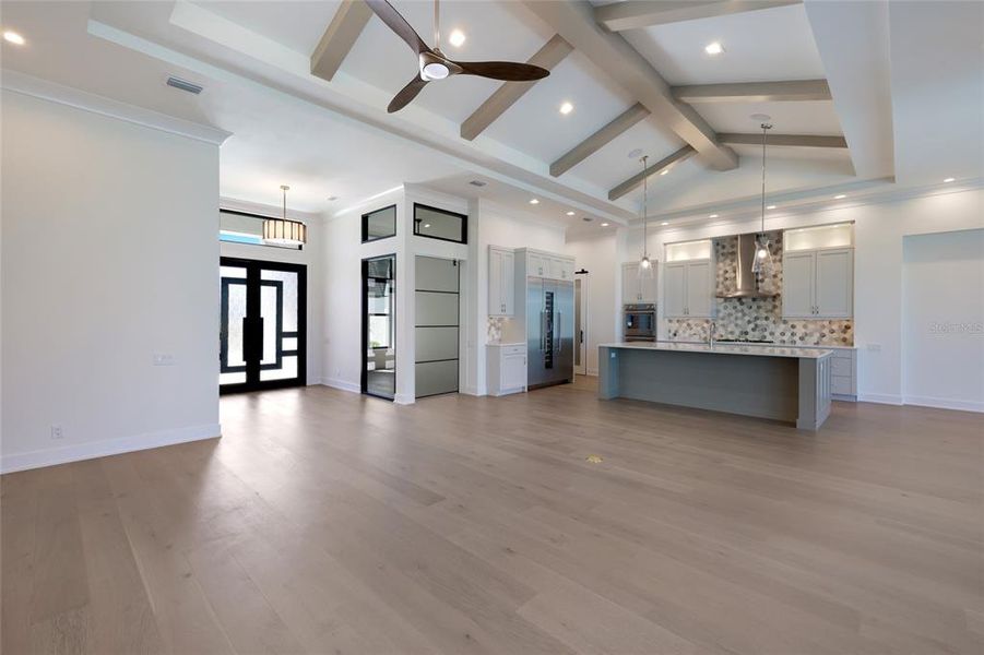 Spacious, unfurnished interior of a new home in Wild Blue at Waterside, Sarasota (Image 44). Spacious, unfurnished interior of a new home in Wild Blue at Waterside, Sarasota (Image 44).