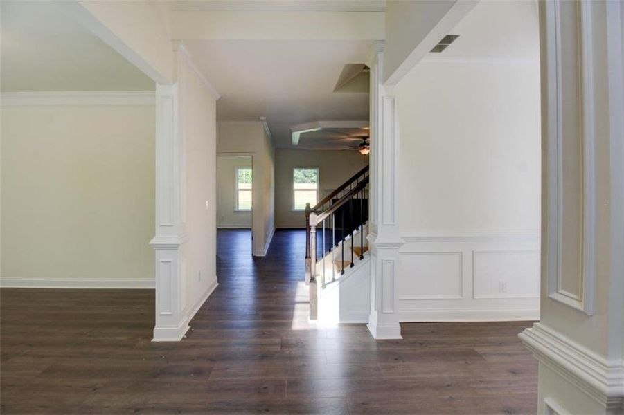 Spacious, unfurnished interior of a new home in , Covington (Image 16). Spacious, unfurnished interior of a new home in , Covington (Image 16).
