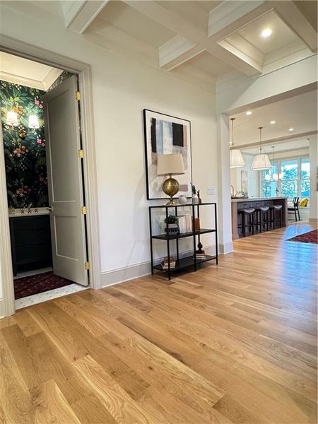 Furnished interior view inside a new home in , Woodstock (Image 14).