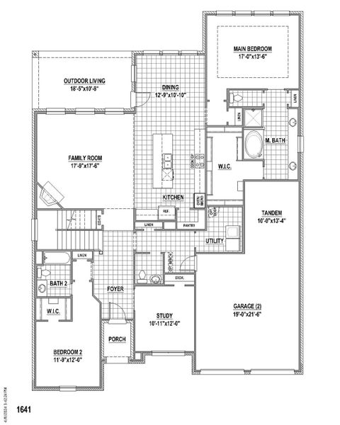 Plan 1641 1st Floor