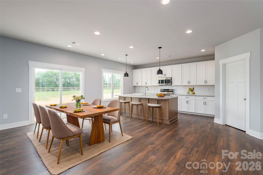 Furnished interior view inside a new home in , Maiden (Image 10).