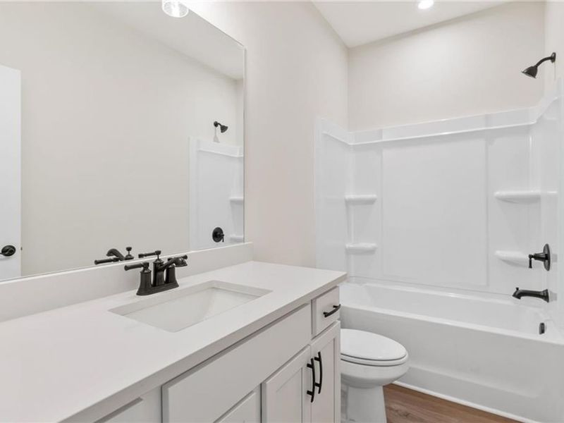 Furnished interior view inside a new home in Kelly Preserve, Loganville (Image 5).