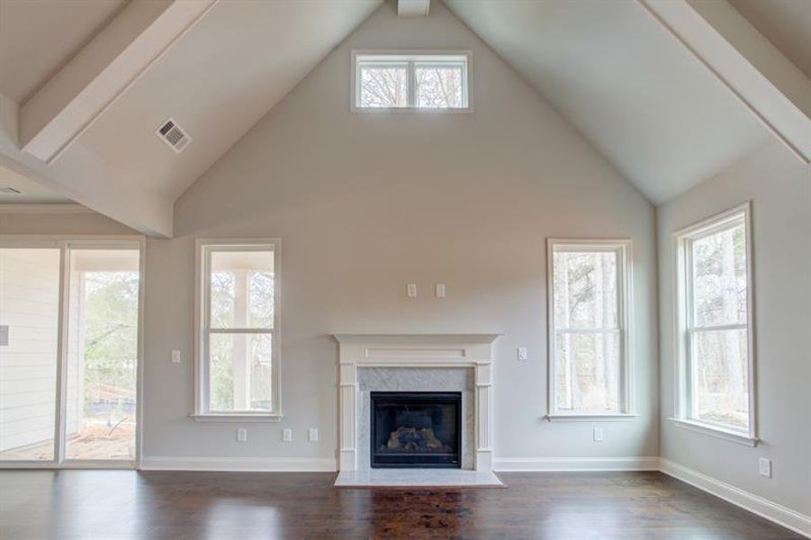 Spacious, unfurnished interior of a new home in Terraces at Paravel, Acworth (Image 11).