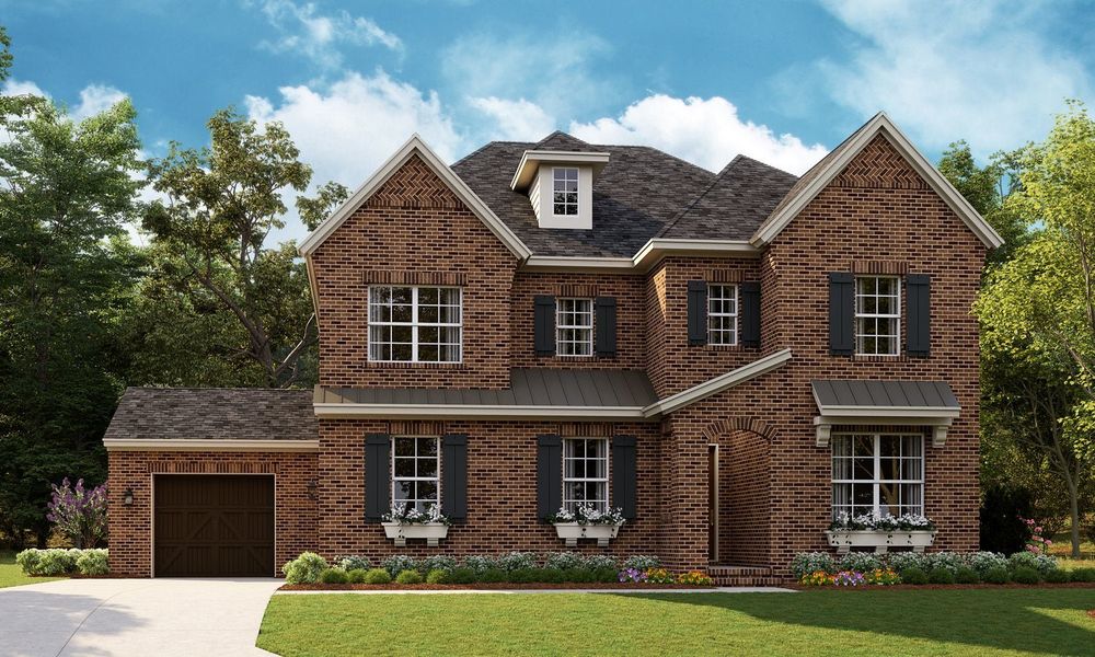 Representative exterior photo of a completed home built from the Coronado by Classica Homes in Weddington Grove, Weddington, NC (Image 2).