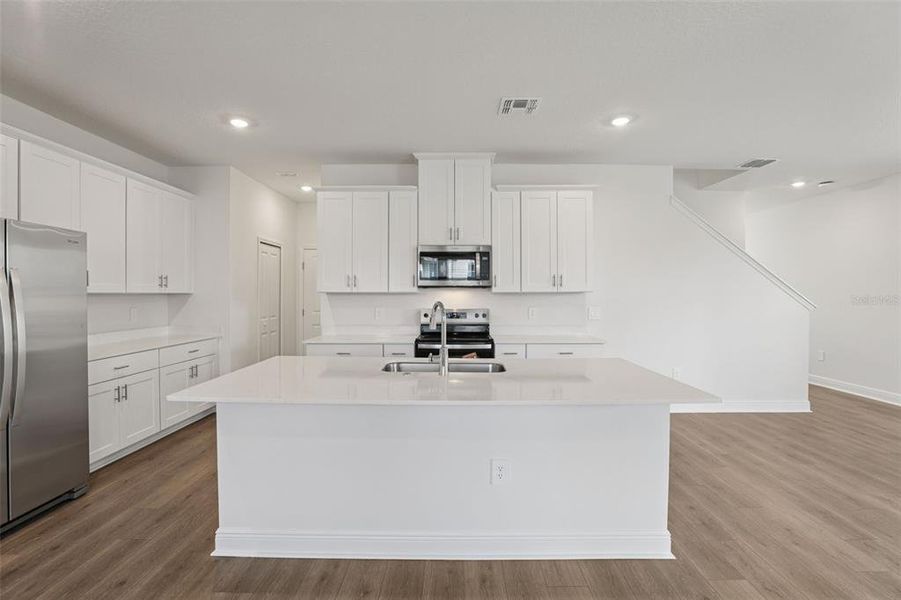 Furnished interior view inside a new home in Cyrene at Minneola, Minneola (Image 9).