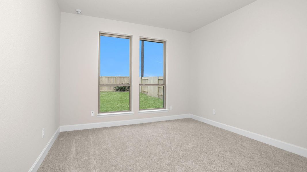 Spacious, unfurnished interior of a new home in Legacy Prairie at Katy Court, Katy (Image 10).