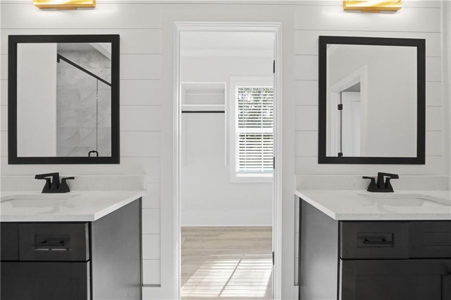 Furnished interior view inside a new home in , Braselton (Image 15).