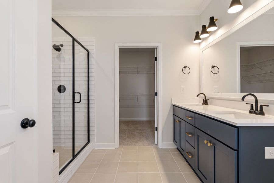 Furnished interior view inside a new home in Cottages at Lake Emory, Inman (Image 18). Furnished interior view inside a new home in Cottages at Lake Emory, Inman (Image 18).