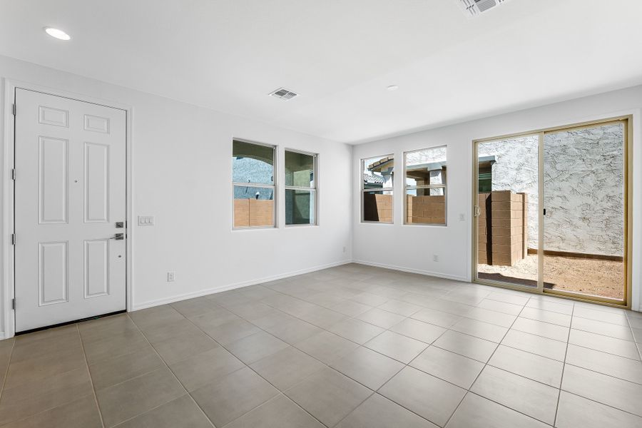 Spacious, unfurnished interior of a new home in Avila at Rancho Mercado, Surprise (Image 15). Spacious, unfurnished interior of a new home in Avila at Rancho Mercado, Surprise (Image 15).