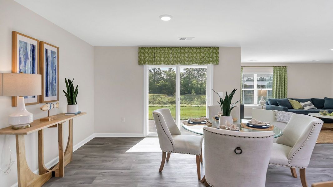 Furnished interior view inside a new home in Gates Village, Lugoff (Image 12). Furnished interior view inside a new home in Gates Village, Lugoff (Image 12).