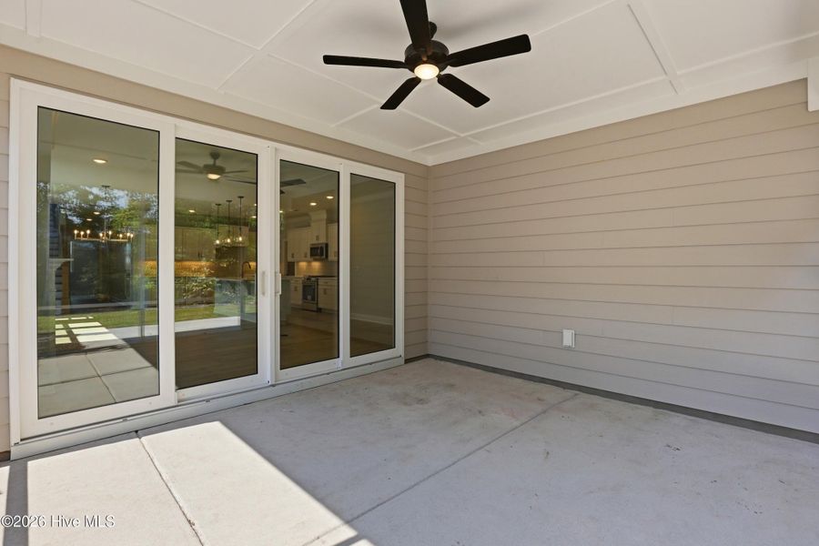 Exterior details and patio area of a home in East & Mason, Wilmington (Image 26). Exterior details and patio area of a home in East & Mason, Wilmington (Image 26).