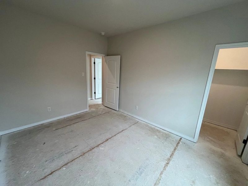 In-progress construction of a new home in Lariat, Liberty Hill, TX (Image 31).