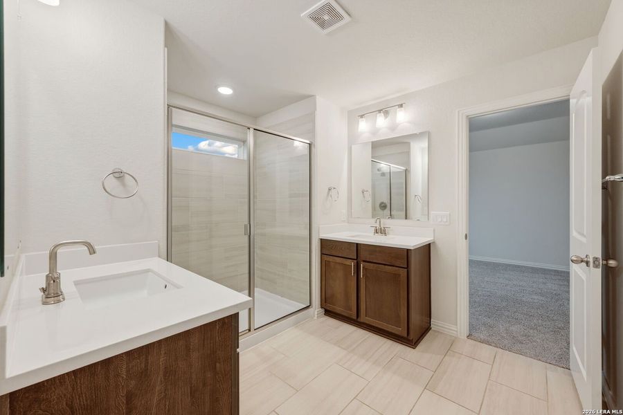 Furnished interior view inside a new home in Veramendi, New Braunfels (Image 9).