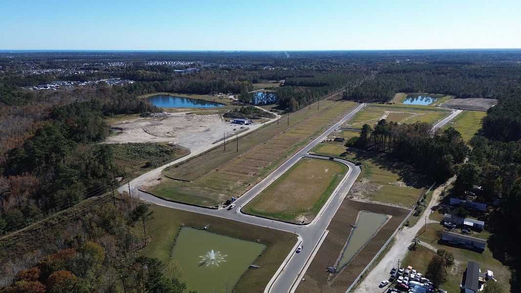 Site preparation for new homesites in Winfield Farms, Myrtle Beach (Image 14). Site preparation for new homesites in Winfield Farms, Myrtle Beach (Image 14).
