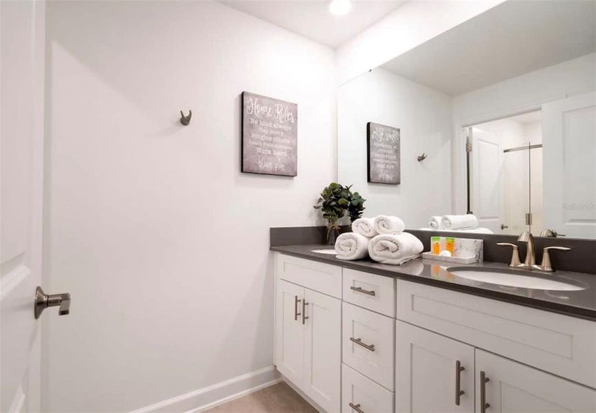 Furnished interior view inside a new home in , Kissimmee (Image 30).