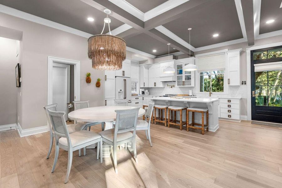 Furnished interior view inside a new home in , Seabrook Island (Image 49).