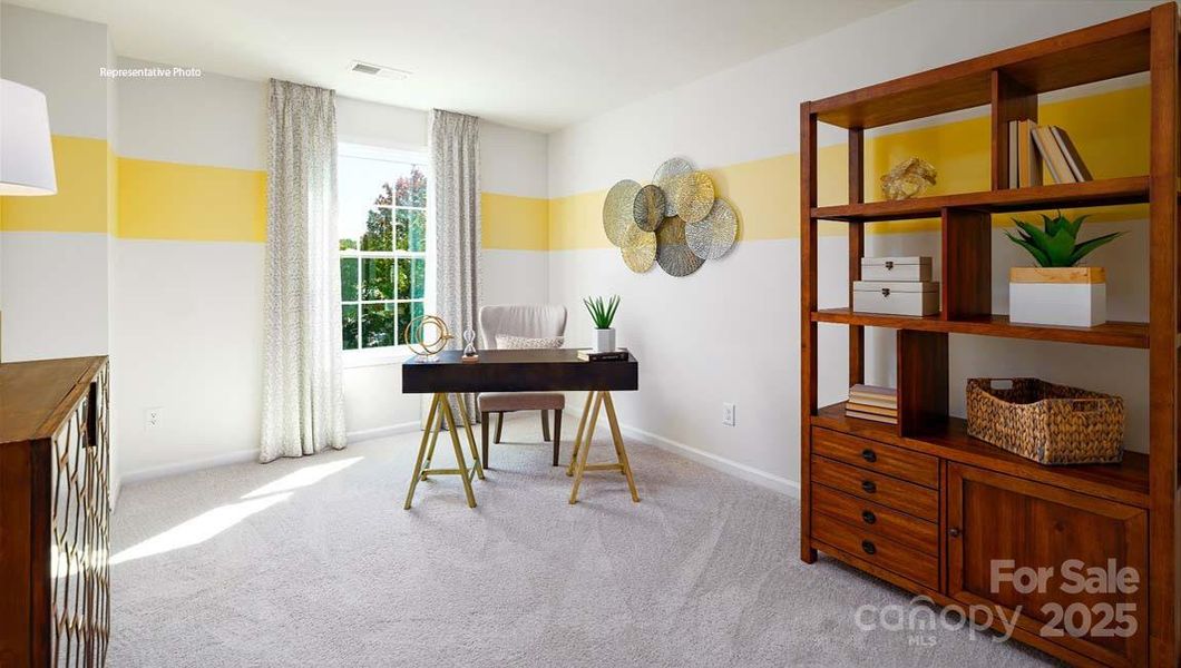 Furnished interior view inside a new home in Sylvan Creek, Denver (Image 12).