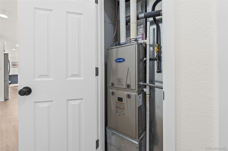 Close-up of interior finishes inside a home in , Lochbuie (Image 17).