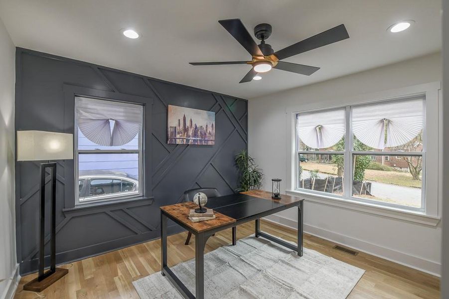 Furnished interior view inside a new home in , Atlanta (Image 8).