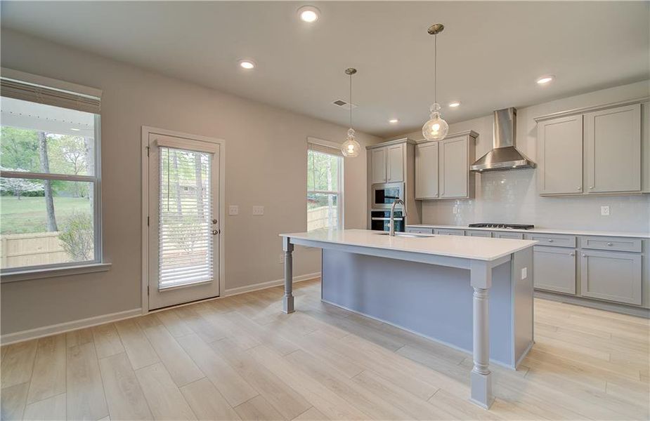 Furnished interior view inside a new home in Burchwood, Stockbridge (Image 5).