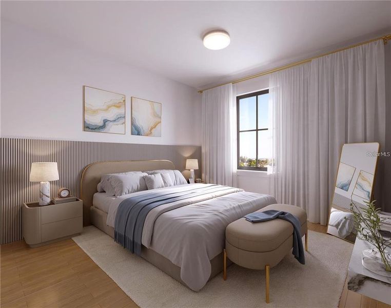 Furnished interior view inside a new home in Lakeview Village Estates, Winter Garden (Image 6). Furnished interior view inside a new home in Lakeview Village Estates, Winter Garden (Image 6).