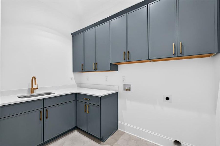 Furnished interior view inside a new home in , Marietta (Image 9).