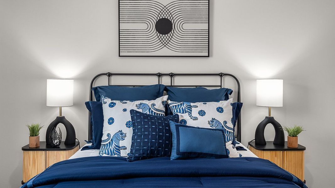 Representative furnished interior of a home built from the HANOVER by D.R. Horton in The Ranch, Holly Hill (Image 16).