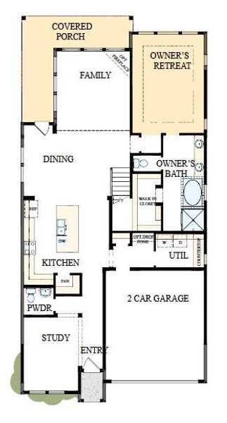 The success of a floor plan is the way you can move through it…You’ll be amazed at how well this home lives…We call it traffic patterns.