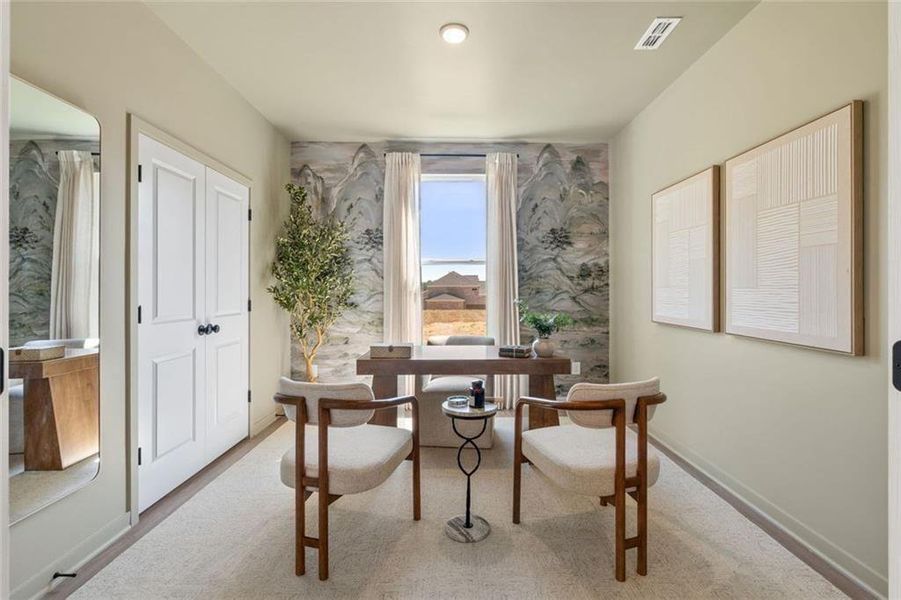 Furnished interior view inside a new home in Windsong Estates, McDonough (Image 20).