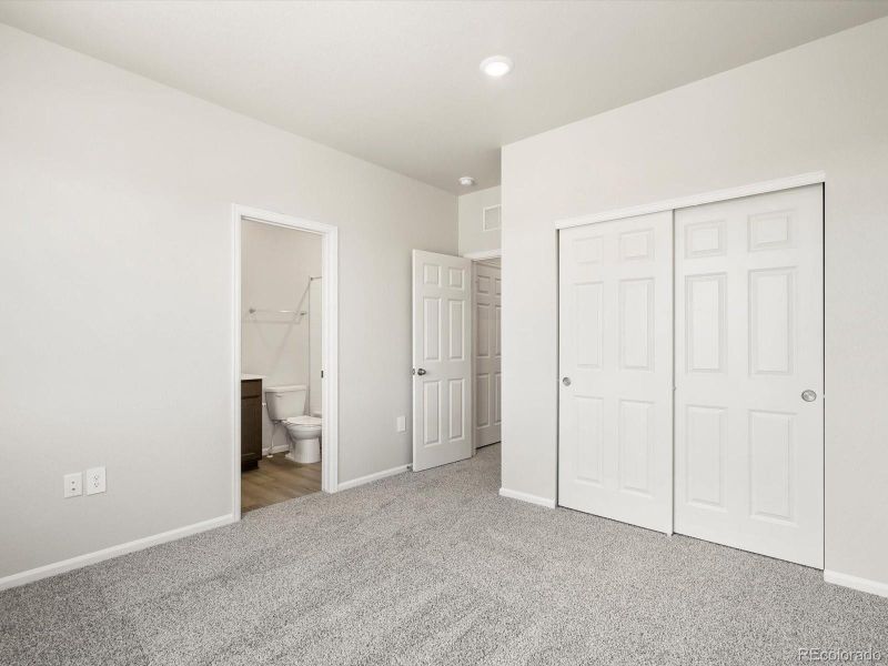 Spacious, unfurnished interior of a new home in Poudre Heights: The Alpine Collection, Windsor (Image 27).