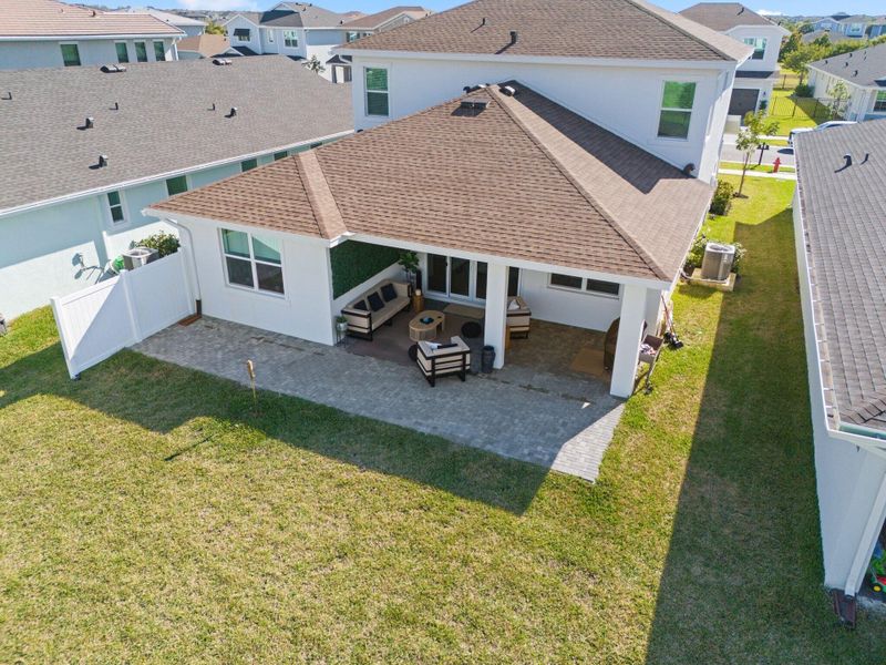 Exterior details and patio area of a home in , Loxahatchee (Image 35).