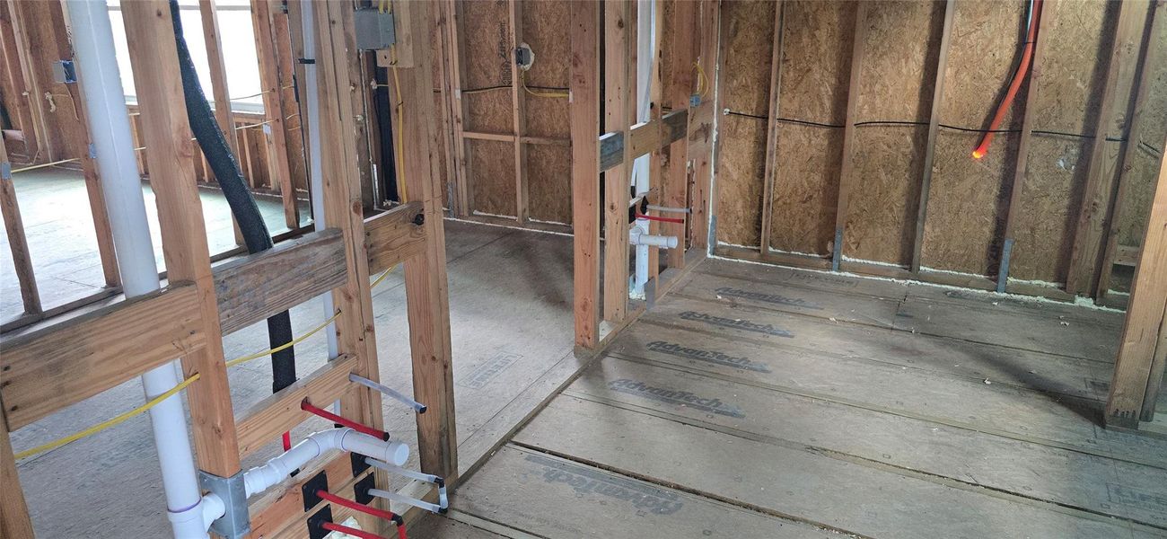 In-progress construction of a new home in , Houston, TX (Image 7).