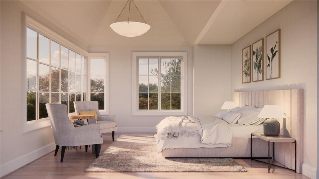 Furnished interior view inside a new home in , University Park (Image 3). Furnished interior view inside a new home in , University Park (Image 3).