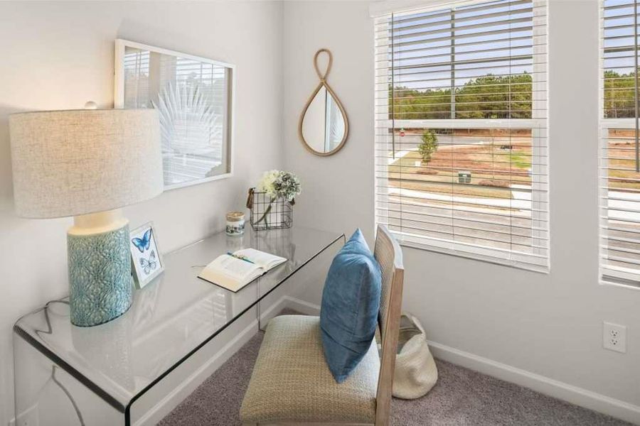 Furnished interior view inside a new home in Sandtown Falls, South Fulton (Image 11).