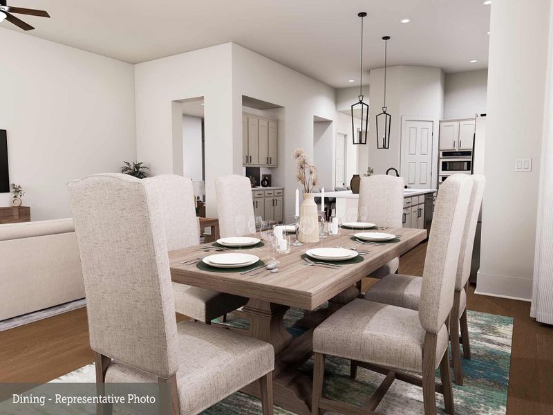 Furnished interior view inside a new home in Audubon – Ascent Collection, Magnolia (Image 6).