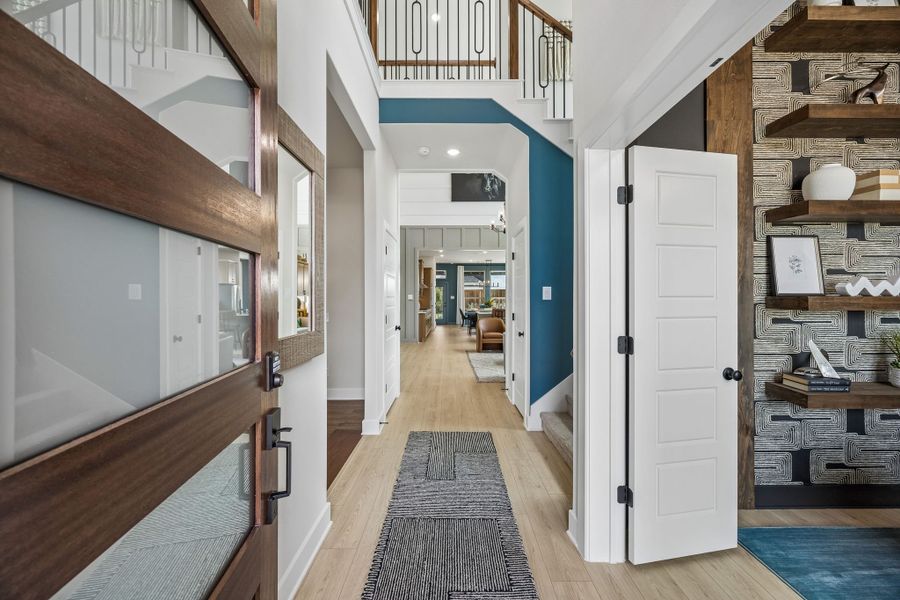 Furnished interior view inside a new home in Las Lomas, Forney (Image 10).