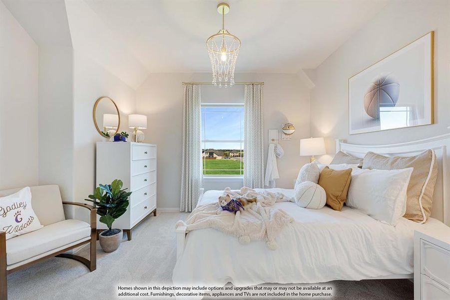 Furnished interior view inside a new home in Sutton Fields, Celina (Image 22).